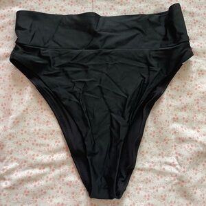 Hugh Cut High Waisted Cheeky Bikini Bottom